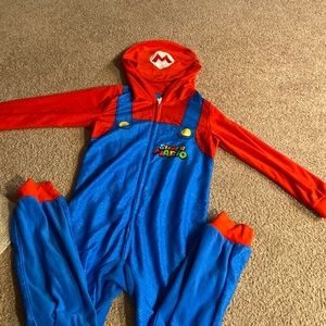 Super Mario onsie pajamas! Size S!